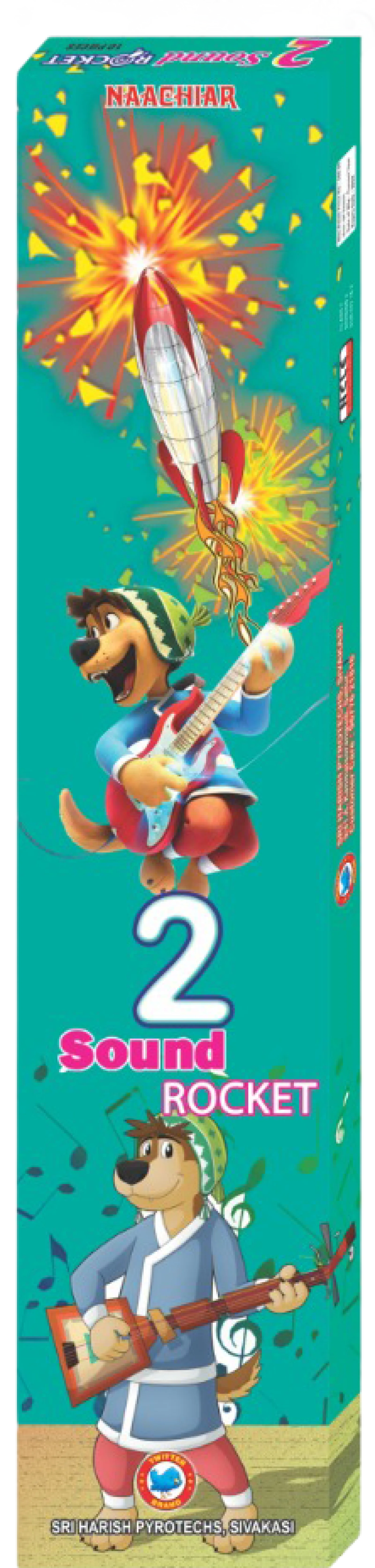 Two Sound Rocket Bomb