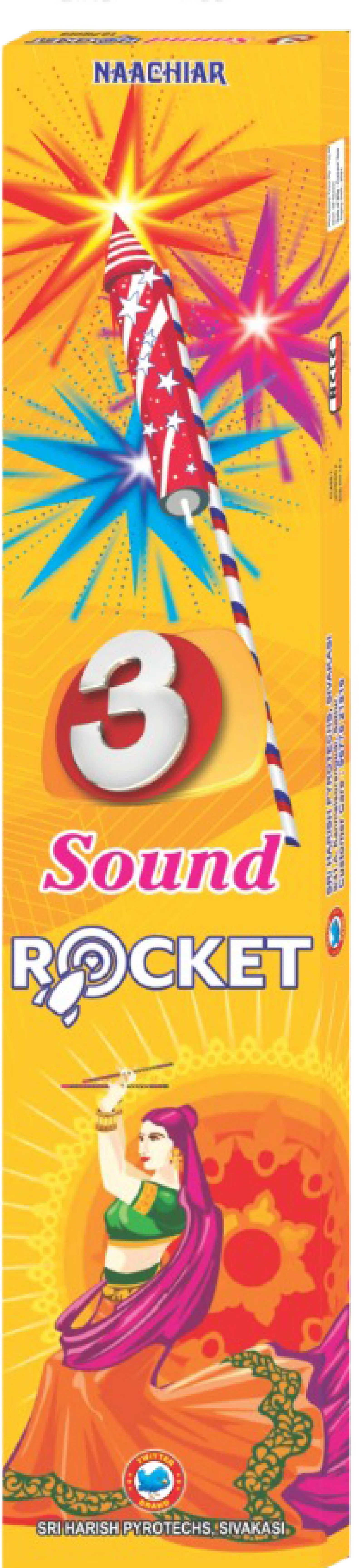 3 Sound Rocket Bomb