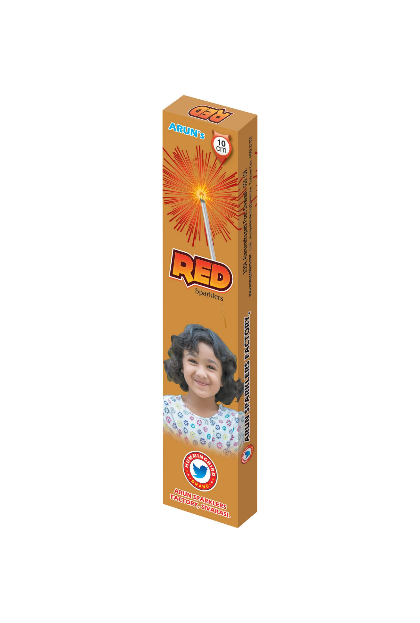 10 cm Red Sparklers