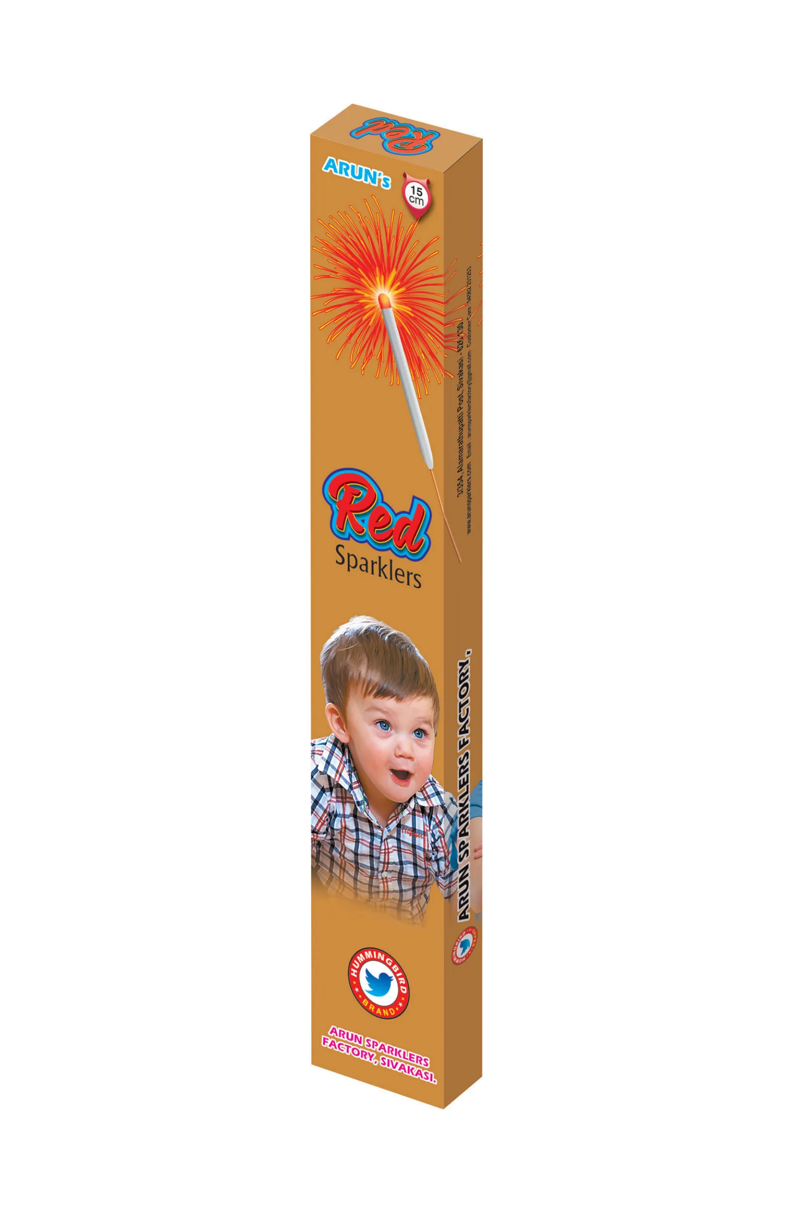 15 cm Red Sparklers