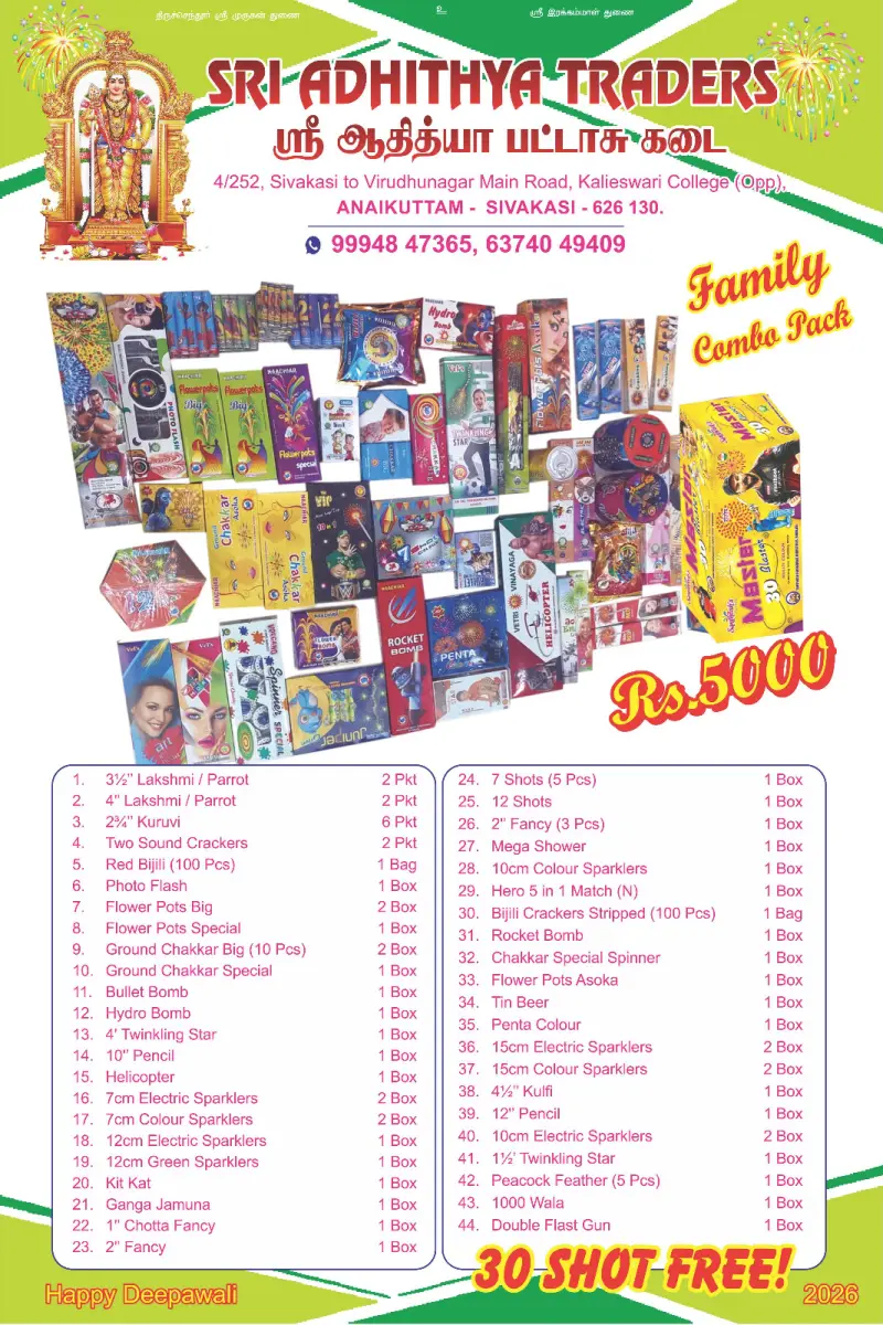 5000 Family Combo Pack